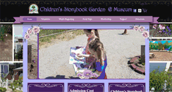 Desktop Screenshot of childrensstorybookgarden.org